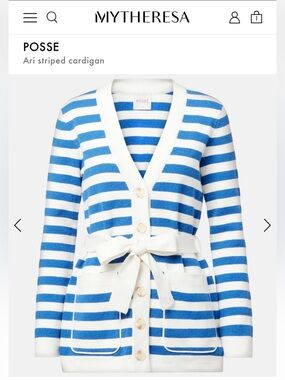Posse Ari Striped Cardigan